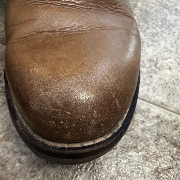 Buffalo David Bitton Brown Ankle Boots with Wraparound Strap - Picture 4 of 8